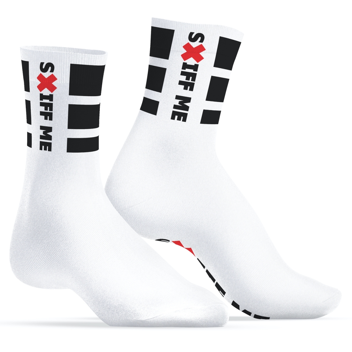 chaussettes blanches sniff me sneakxx