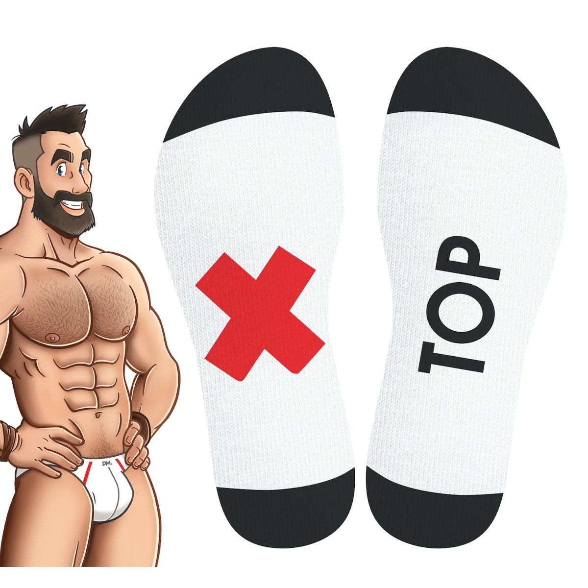 chaussettes blanches top sneakxx 2