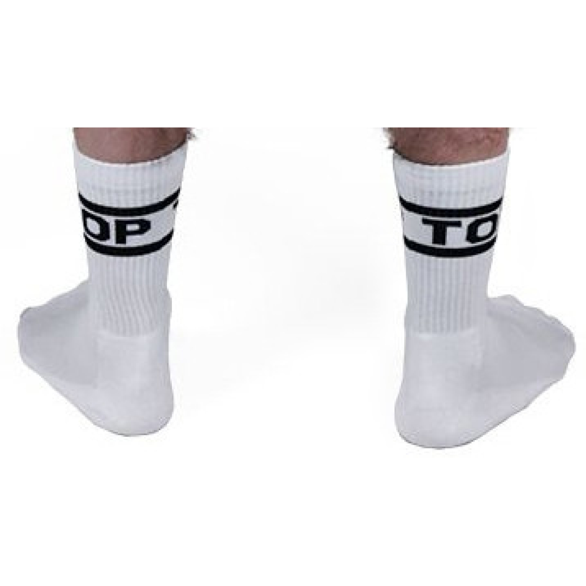 chaussettes blanches top x2 paires 1