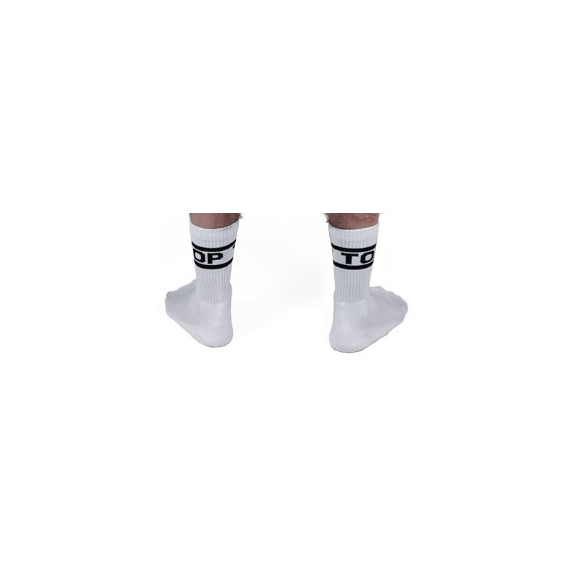 chaussettes blanches top x2 paires 1