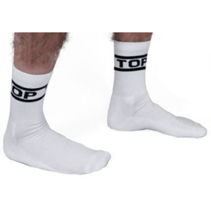 chaussettes blanches top x2 paires