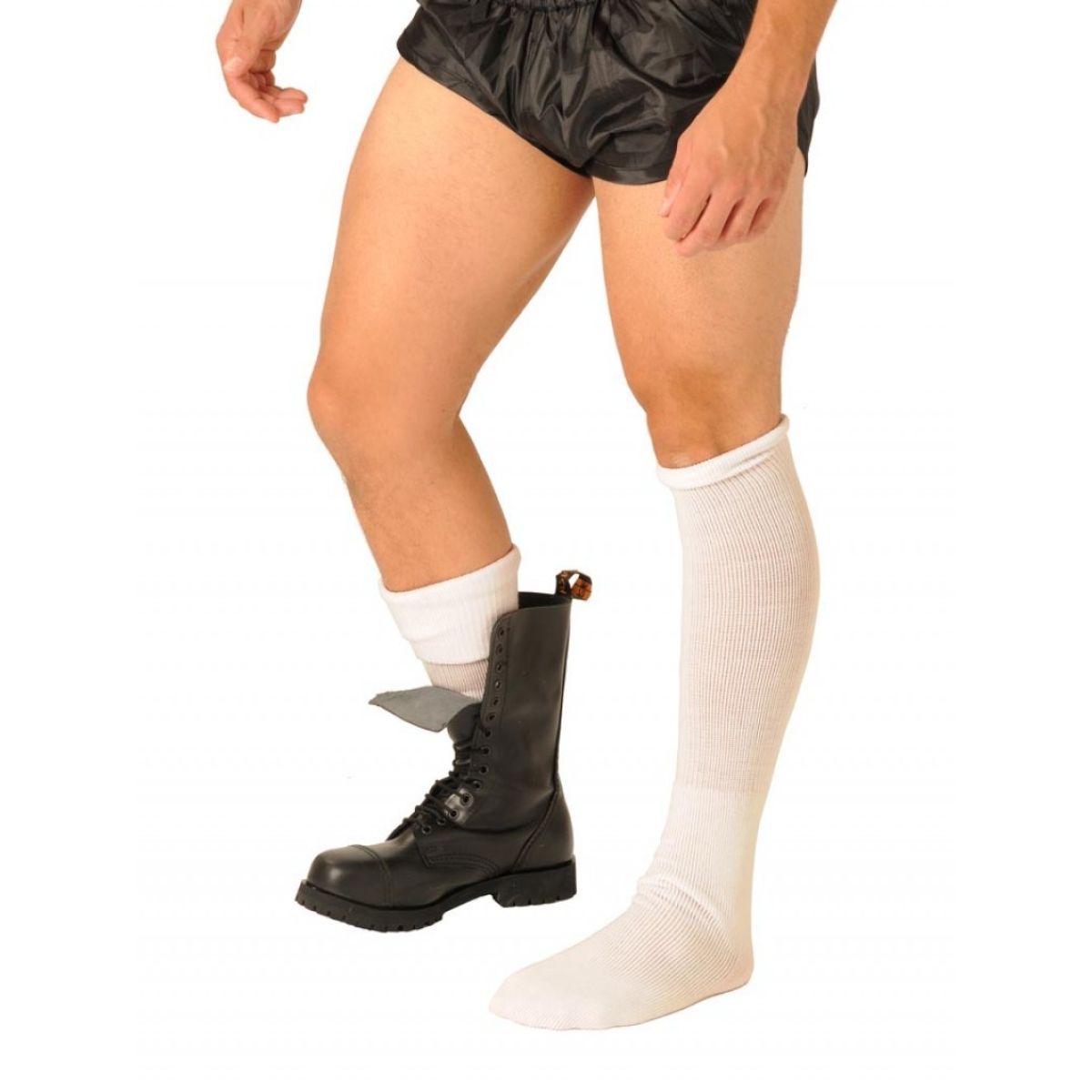 chaussettes boot blanches 1
