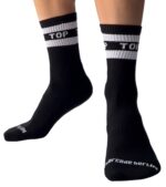 chaussettes fetish top noires