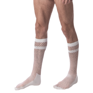 chaussettes filet cala blanches