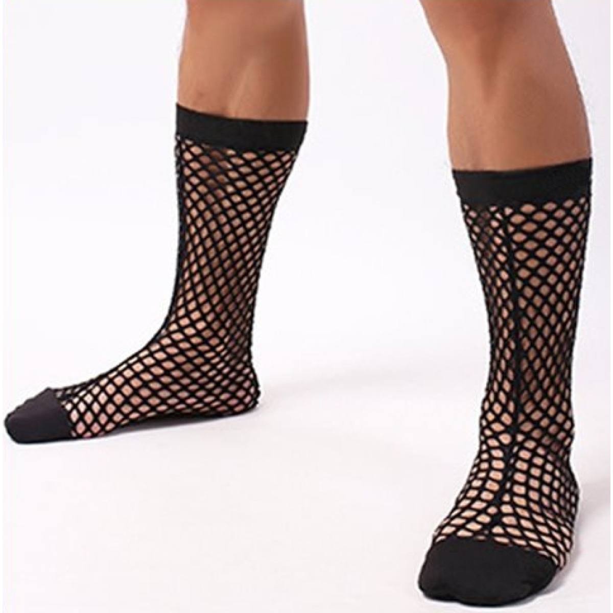 chaussettes filet fankazi noires