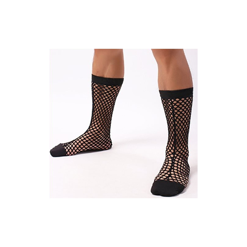 chaussettes filet fankazi noires