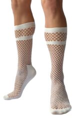 chaussettes filet paris blanches