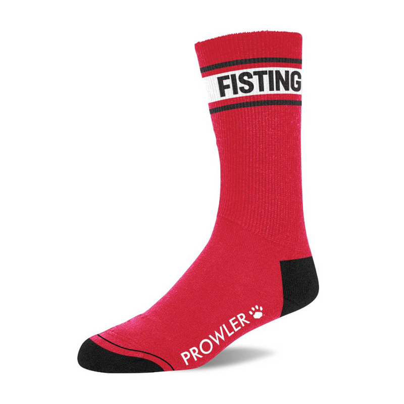 chaussettes fisting rouges 1