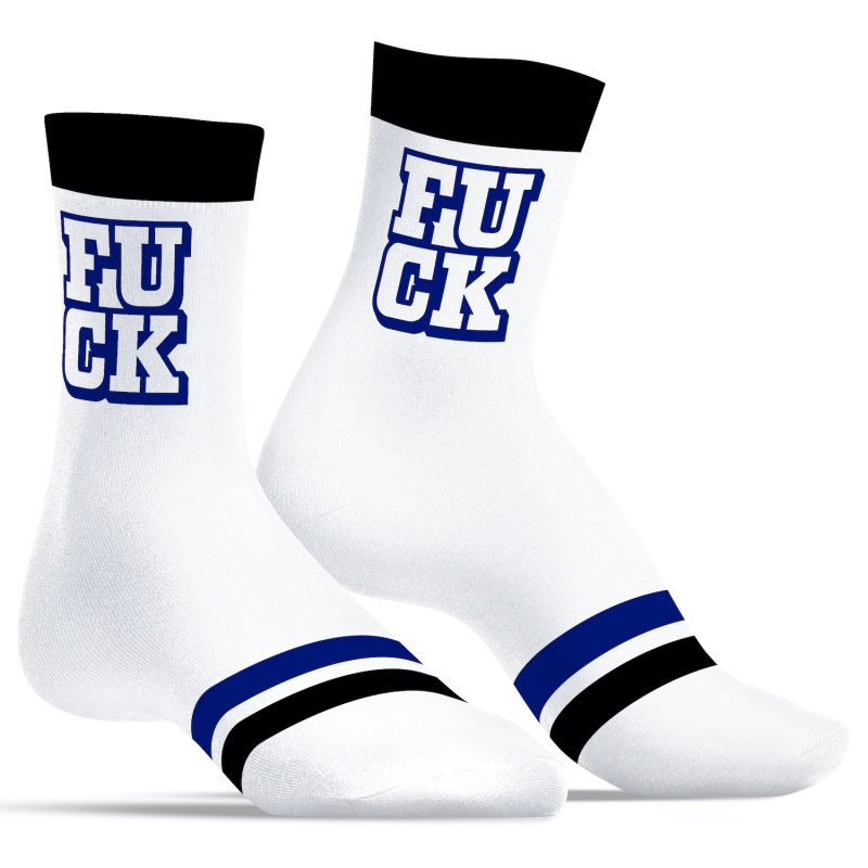 chaussettes fuck university sneakxx