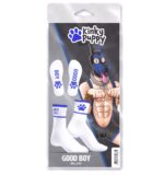 chaussettes good boy blanc bleu 3