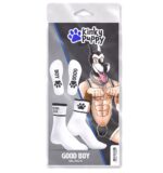 chaussettes good boy blanc noir 3