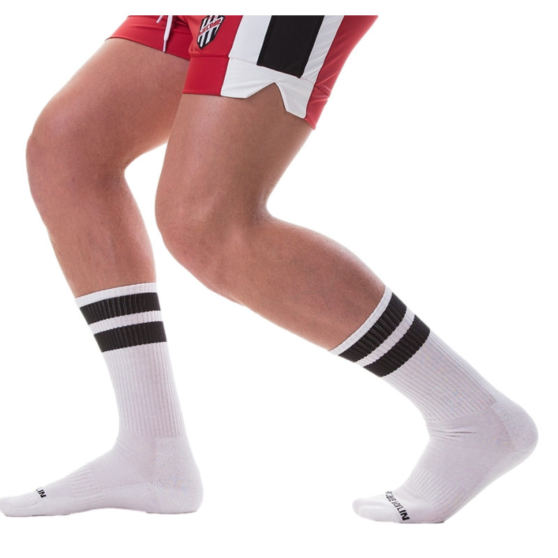 chaussettes gym socks blanc noir