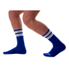 chaussettes gym socks bleu blanc