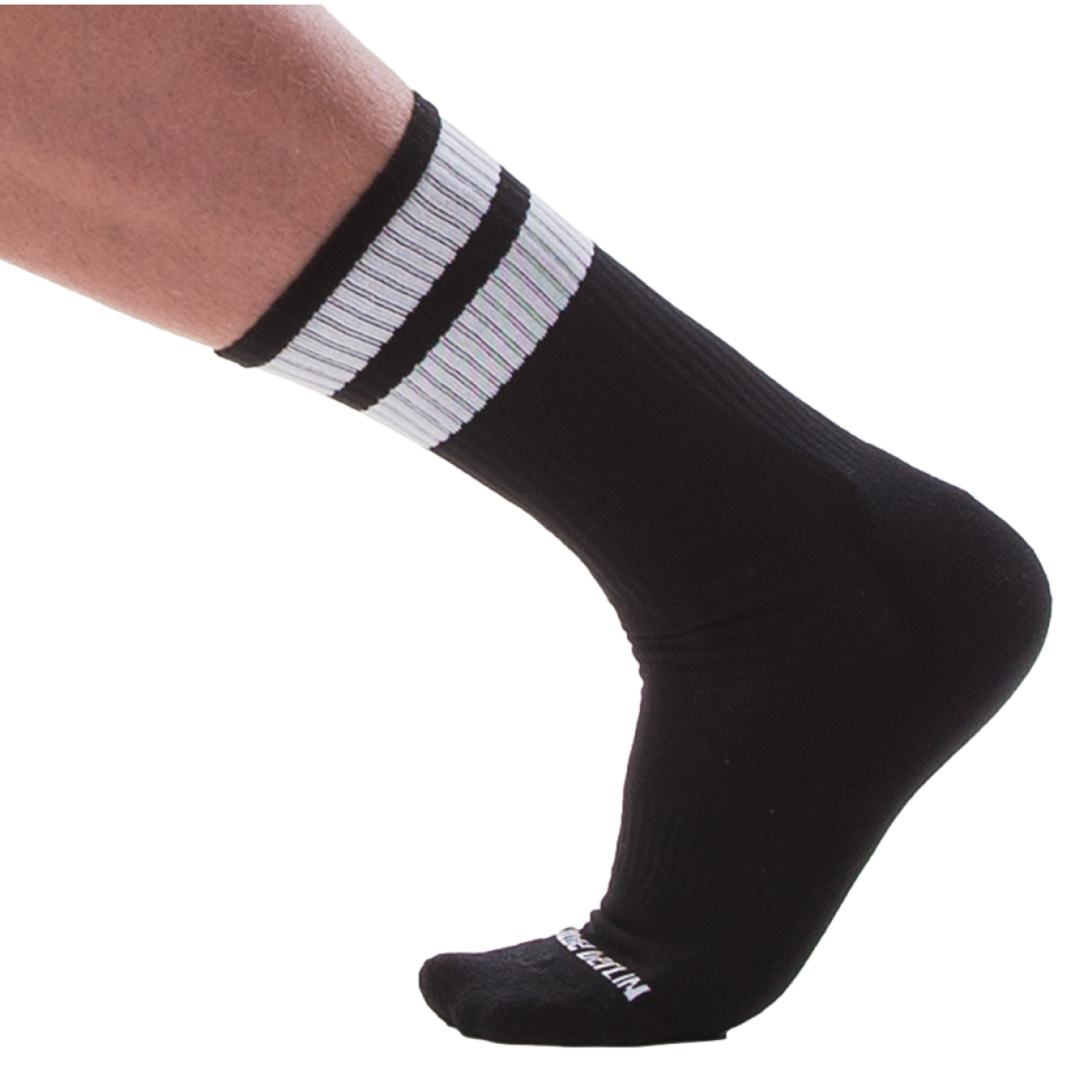 chaussettes gym socks noir blanc 1