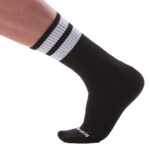 chaussettes gym socks noir blanc 1