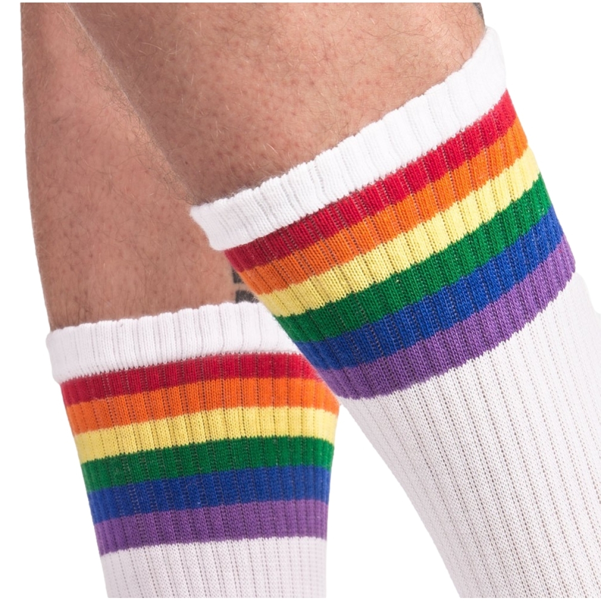 chaussettes gym socks rainbow 1