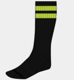 chaussettes gym socks vert fluo 6