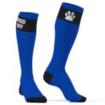 chaussettes hautes big good boy bleues