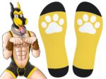 chaussettes hautes big good boy jaunes 1