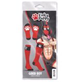 chaussettes hautes big good boy rouges 2