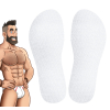 chaussettes hautes colors sneakxx blanches 2
