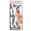 chaussettes hautes colors sneakxx blanches 3