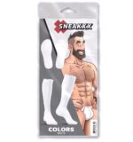 chaussettes hautes colors sneakxx blanches 3