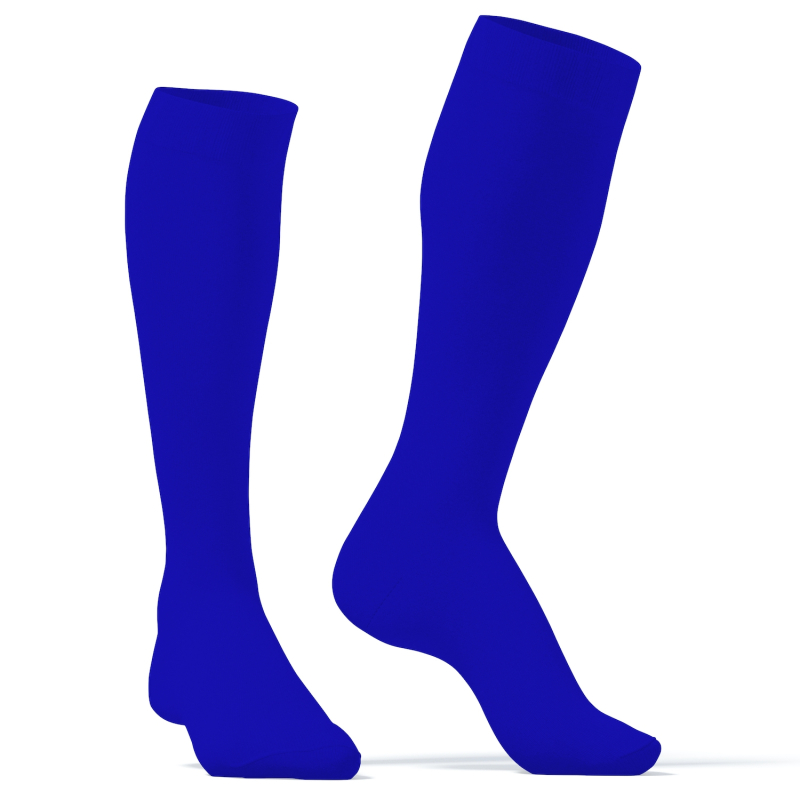 chaussettes hautes colors sneakxx bleues