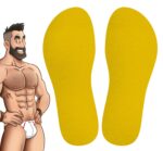 chaussettes hautes colors sneakxx jaunes 2