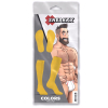 chaussettes hautes colors sneakxx jaunes 3