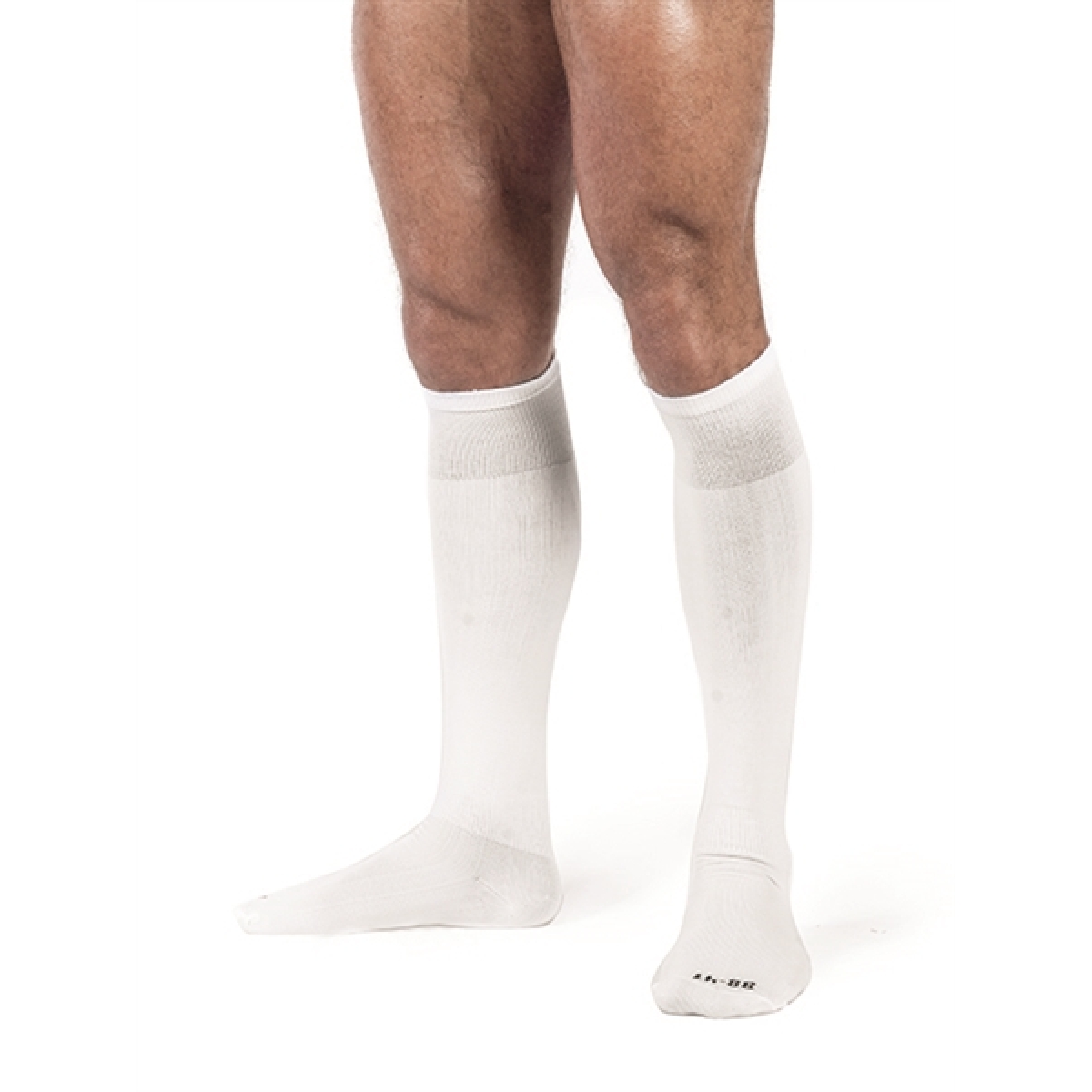 chaussettes hautes foot socks blanc