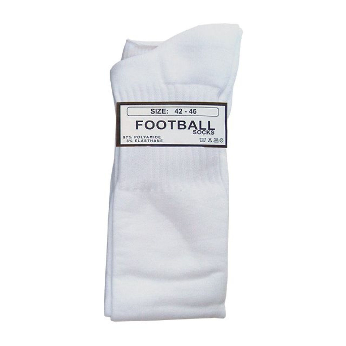 chaussettes hautes foot socks blanc 3