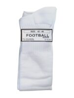 chaussettes hautes foot socks blanc 3