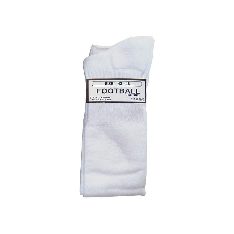 chaussettes hautes foot socks blanc 3
