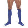 chaussettes hautes foot socks bleu 1