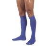 chaussettes hautes foot socks bleu