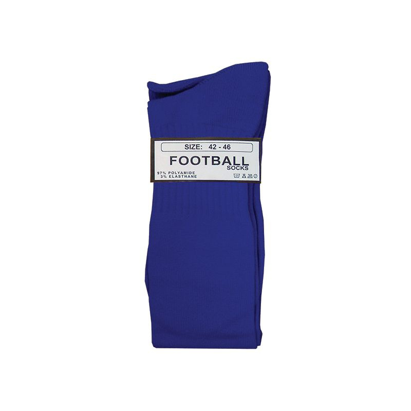 chaussettes hautes foot socks bleu 3