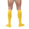 chaussettes hautes foot socks jaune 2