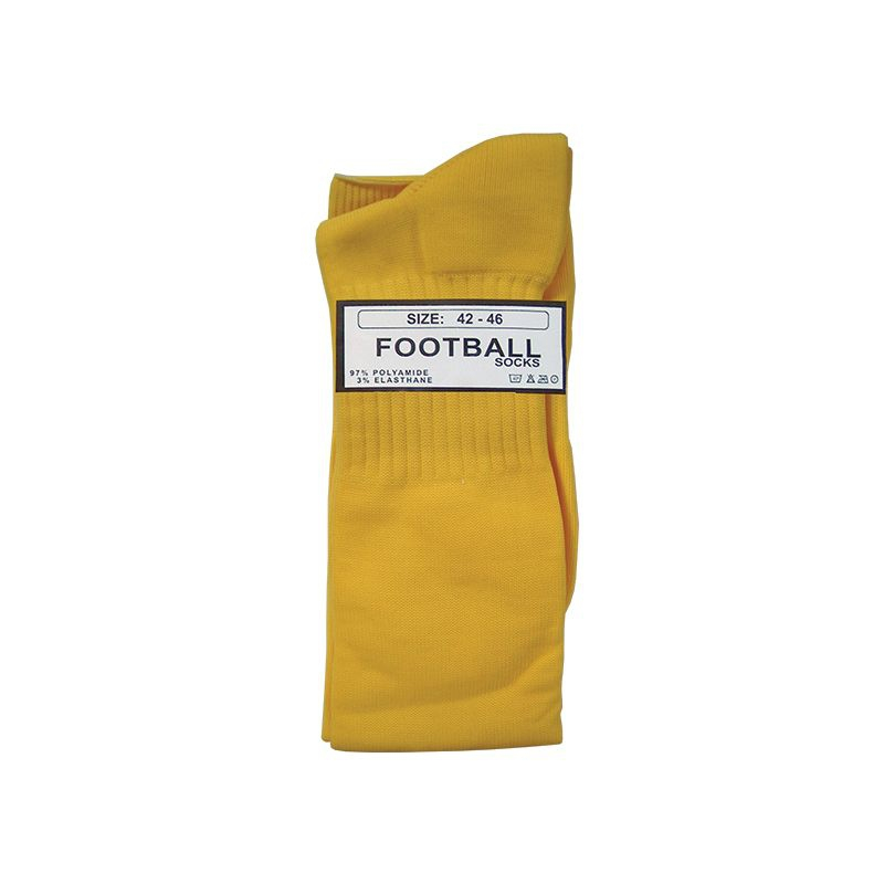 chaussettes hautes foot socks jaune 3