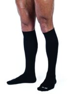 chaussettes hautes foot socks noir