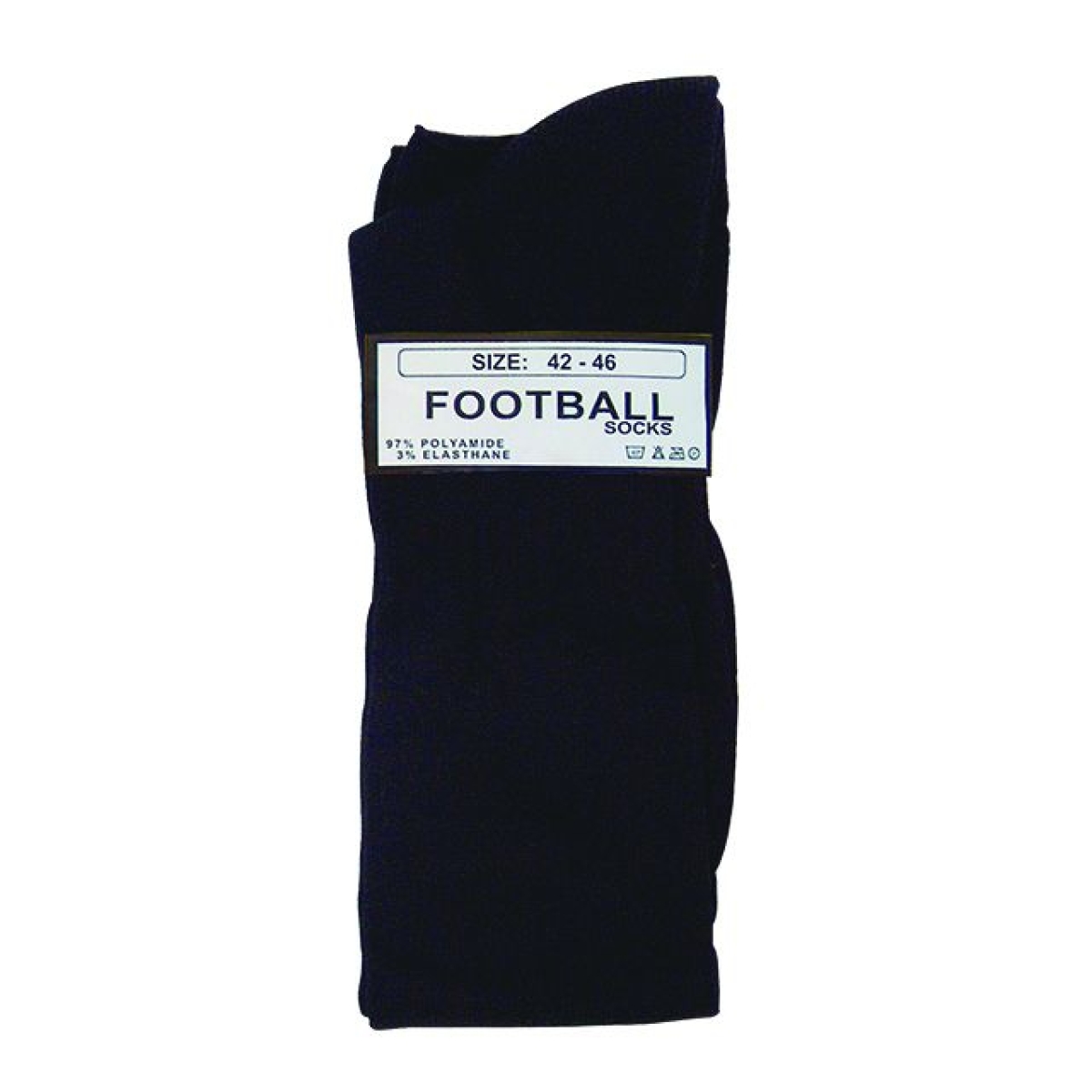 chaussettes hautes foot socks noir 3