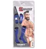 chaussettes hautes hanky fuck sneakxx bleues 3
