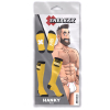chaussettes hautes hanky piss sneakxx jaunes 3