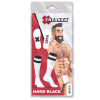 chaussettes hautes hard sneakxx blanc noir 3