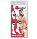 chaussettes hautes hard sneakxx blanc noir 3