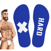 chaussettes hautes hard sneakxx bleu blanc 2