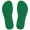 chaussettes hautes socks green vertes 1