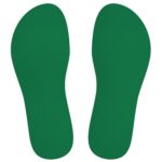 chaussettes hautes socks green vertes 1