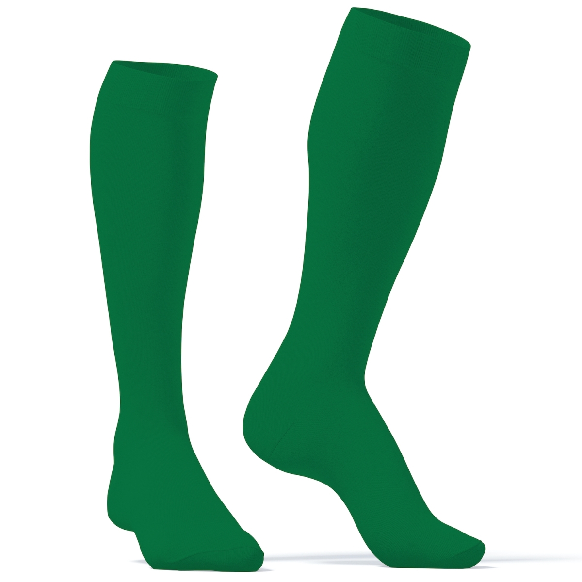 chaussettes hautes socks green vertes