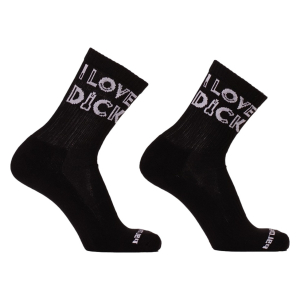chaussettes i love dick noires